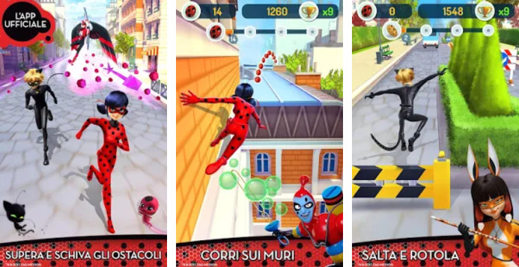 APP Miraculous Ladybug e Chat Noir