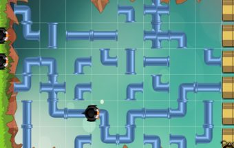 Penguin Pipe Maze