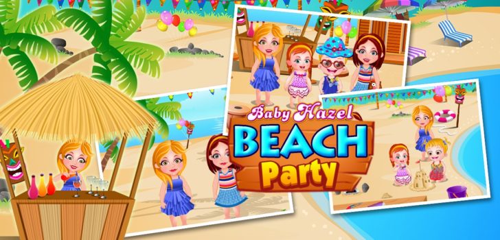 Baby Hazel Beach Party