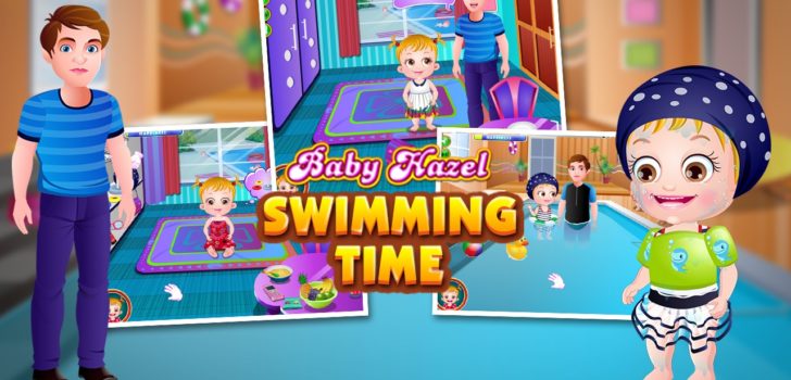 Baby Hazel Swimming Time