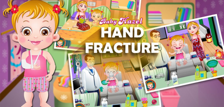 Baby Hazel Hand Fracture