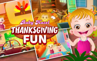 Baby Hazel Thanksgiving Fun