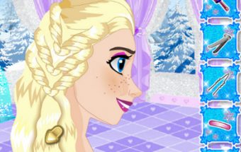 Elsa Royal Hairstyle