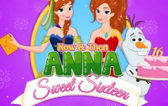 Now and then Anna Sweet Sixteen