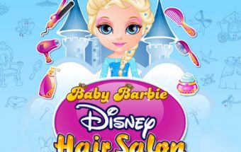 Baby Barbie Disney Hair Salon