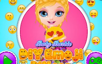 Baby Barbie DIY Emoji Pillow