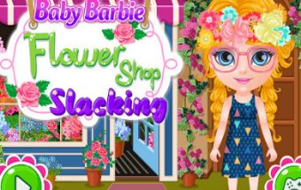 Baby Barbie Flower Shop Slacking