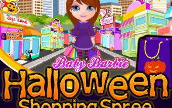 Baby Barbie Halloween Shopping Spree
