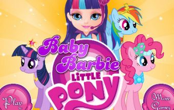 Baby Barbie Little Pony