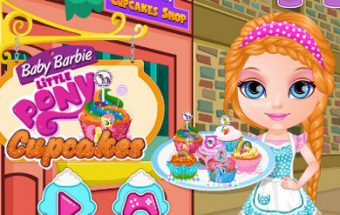 Baby Barbie Little Pony Cupcakes