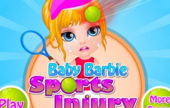 Baby Barbie Sports Injury