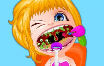 Baby Barbie Throat Doctor