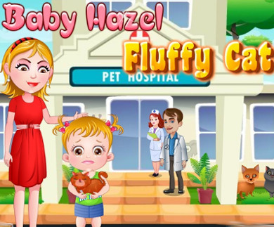 Baby Hazel Fluffy Cat