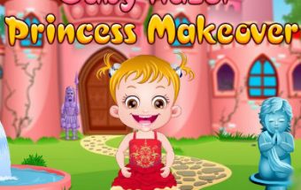 Baby Hazel Princess Makeover