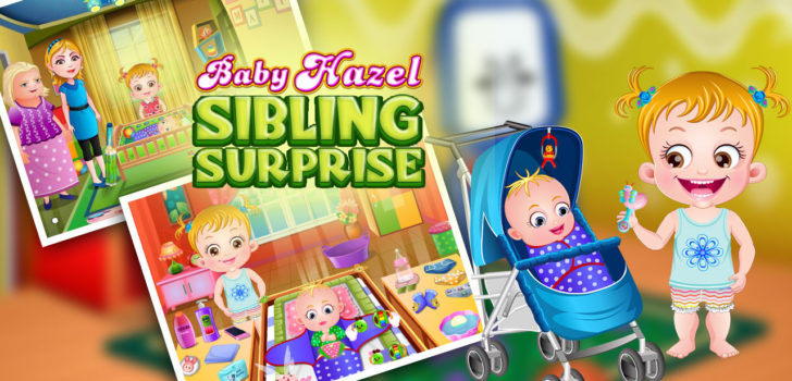 Baby Hazel Sibling Surprise