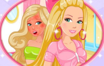 Barbie Tanning Accident