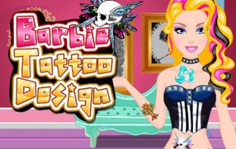 Barbie Tattoo Design