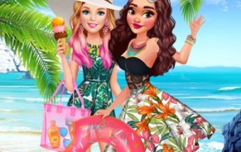 Barbie Visits Vaiana