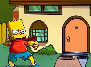 Bart Simpson e la Fionda