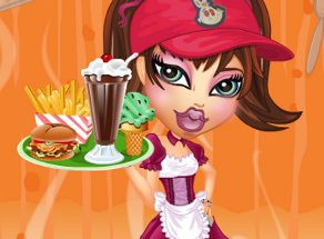 Bratz Waitress Dress Up