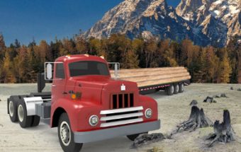 Cargo Lumber Transporter