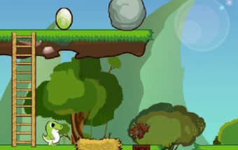Dinosaur Mom save Dinosaur Egg
