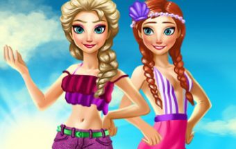 Elsa and Anna Summer Break