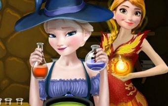Elsa e Anna Superpower Potions
