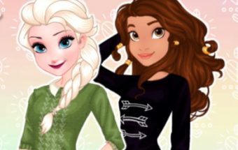 Elsa e Vaiana Biker