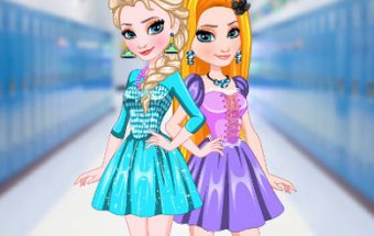 Elsa e Rapunzel Outfits
