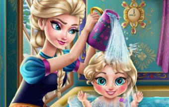 Elsa Baby Wash