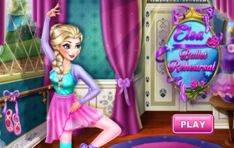 Elsa Ballet Rehearsal