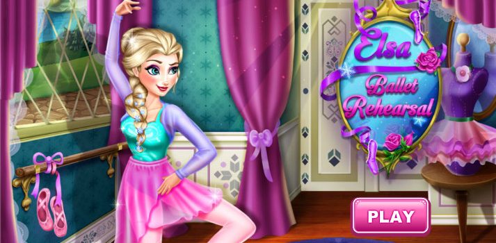 Elsa Ballet Rehearsal