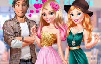 Elsa e Barbie Blind Date