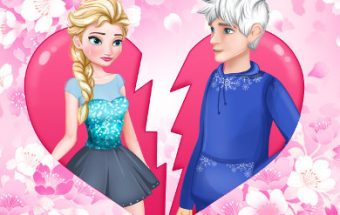 Elsa leaving Jack Frost