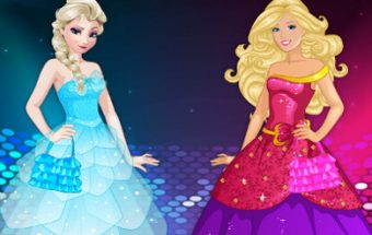 Elsa Vs Barbie Fashion Contest