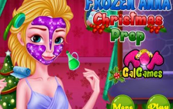 Frozen Anna Christmas Prep