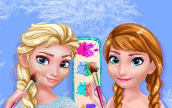Frozen Prom Makeup Design