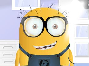 Minion Wearing Glasses