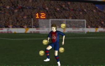 Palleggia con Messi