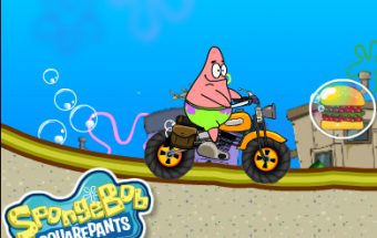 Patrick Star Climb Over Mountain