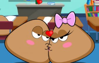 Pou Kissing