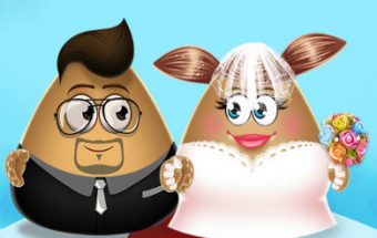 Pou Wedding Party
