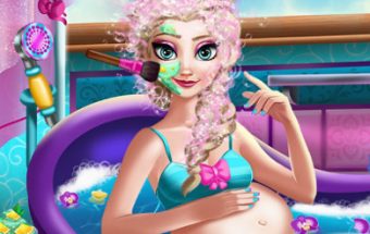 Pregnant Elsa Spa