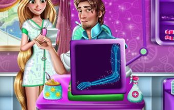 Rapunzel and Flynn Hospital Emergency
