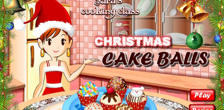 Sara Christmas Cake Balls