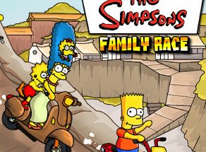Simpsons Family Race