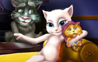 Talking Angela and the New Born Baby