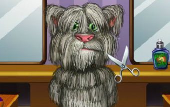 Talking Tom Cat Shaving