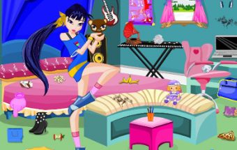 Winx Club Musa Room Cleaning